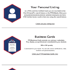 Email Listing Card